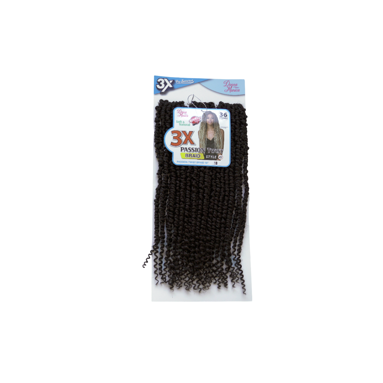 D.M PASSION TWIST BRAID 18'' 3X N1B